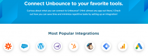 Unbounce integration