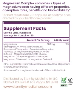 eternity medicine magnesium complex